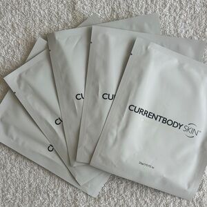CurrentBody Skin Hydrogel Face Sheet Mask 5 Pack